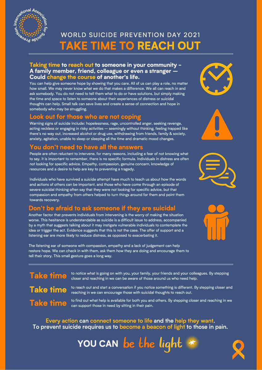CMHAWW's tweet photo. Today is World Suicide Prevention Day. This year’s theme is Creating Hope Through Action. Here4Hope Wellington County’s life promotion/suicide prevention project encourages you to ACT. #WorldSuicidePreventionDay https://t.co/bpUftugPOn