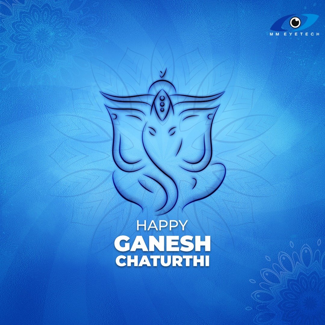 MMEyetech's tweet photo. On this auspicious day of #GaneshChaturthi let us dispel darkness and bask in the light of new hope, sustainability and positive energy! #Wecare #EyeCare https://t.co/iBFBzFqFNY