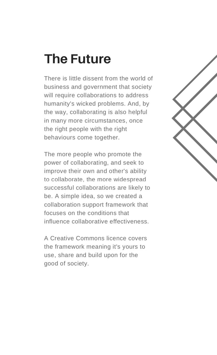 Neil_Ramsay's tweet image. COLLABORATION Framework complexgrey.com/wp-content/upl… #ComplexGrayUK #Collaborationframework #collaboration #wickedProblems #LanceRamsay #RamsayBros #CreativeEconomist #Leadership #Management #Business