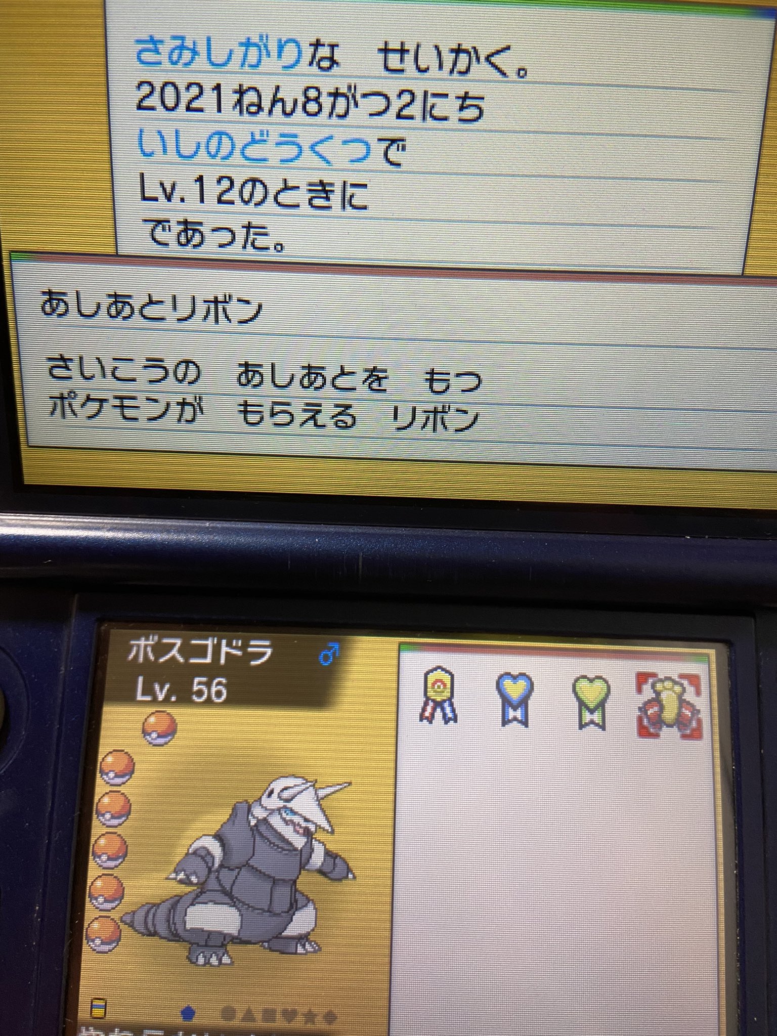 みかん ボスゴドラの話題が出たので ボスゴドラ ルビーの方の記録で育ててみたんだけど めっちゃ使い勝手良くてびっくりした チャンピオン戦やエピソードデルタで大活躍してくれた 何より 後ろ姿かっこいいね 頼りがいがある Oras T Co