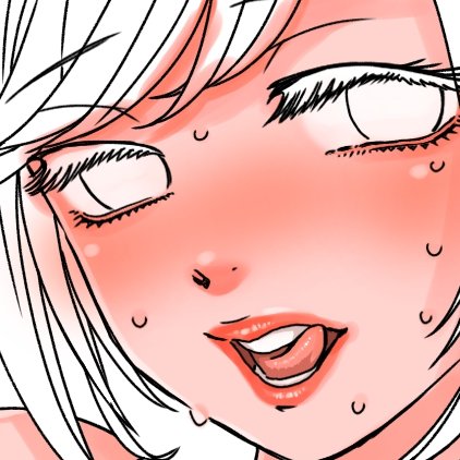 左、彩色元色
右、乗算で静脈色(緑がかった青)を入れた肌

個人的にはエロ劇画っぽい元色が好きである。
朱色の濃淡で肌色塗るのはアナログ時代から
大好きである。 