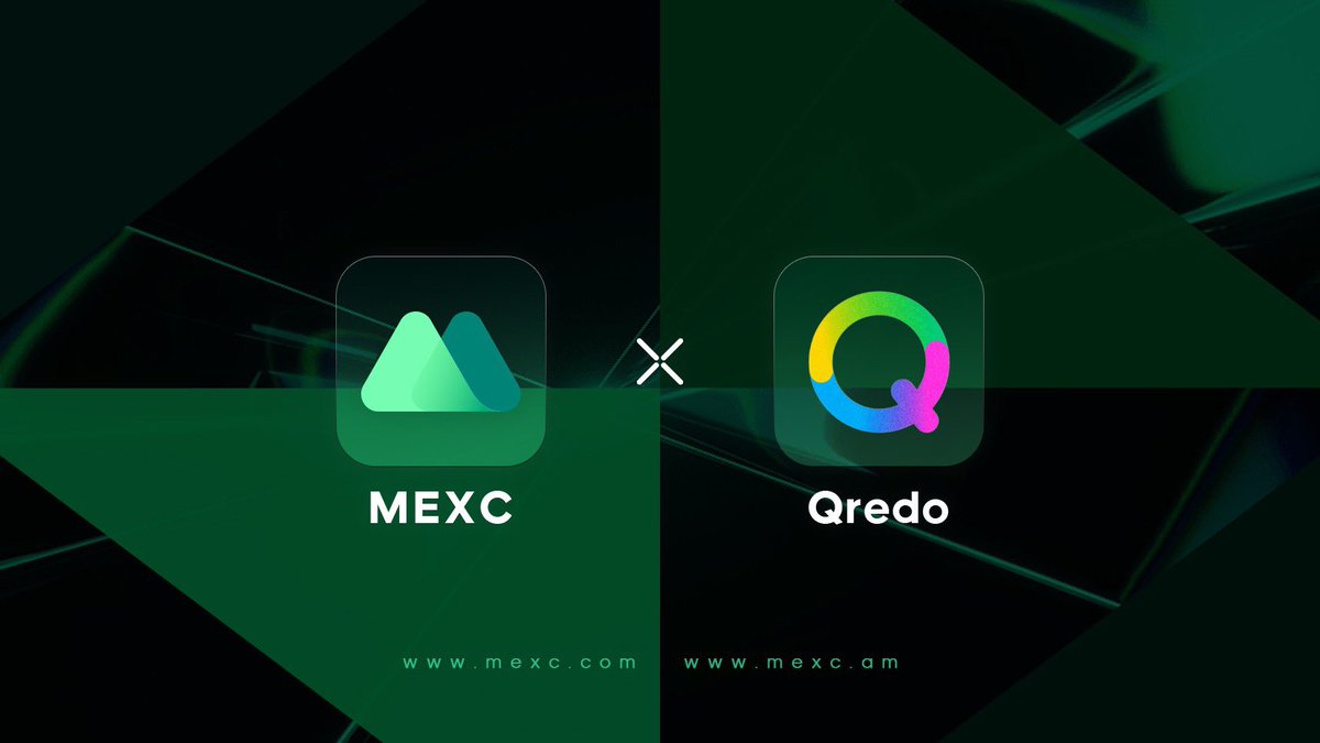 MEXC's tweet photo. .@QredoNetwork is part of MEXC Labs portfolio and will be listing on #MEXC soon 🚀

$QRDO is a cross-chain, decentralised custody protocol that supports the P2P trading of #BTC, #ETH and #ERC20

Stay tuned for more listing details, #AMA and promotions 🎉 🎁 https://t.co/dJIBfYIDzy