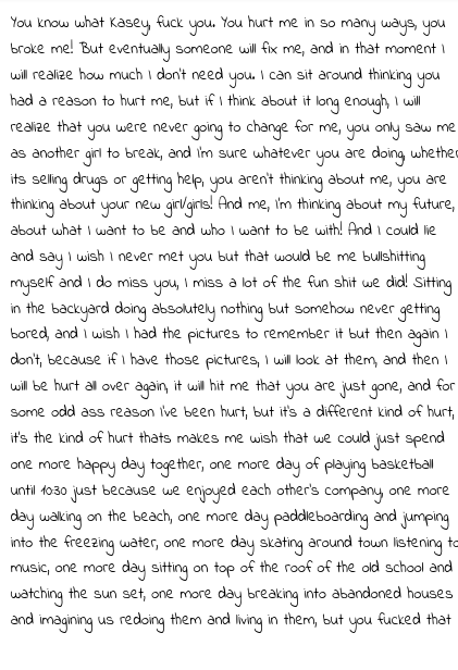 DThikk's tweet photo. This is how my summer went, this is the note to my ex https://t.co/NG990WwTzr