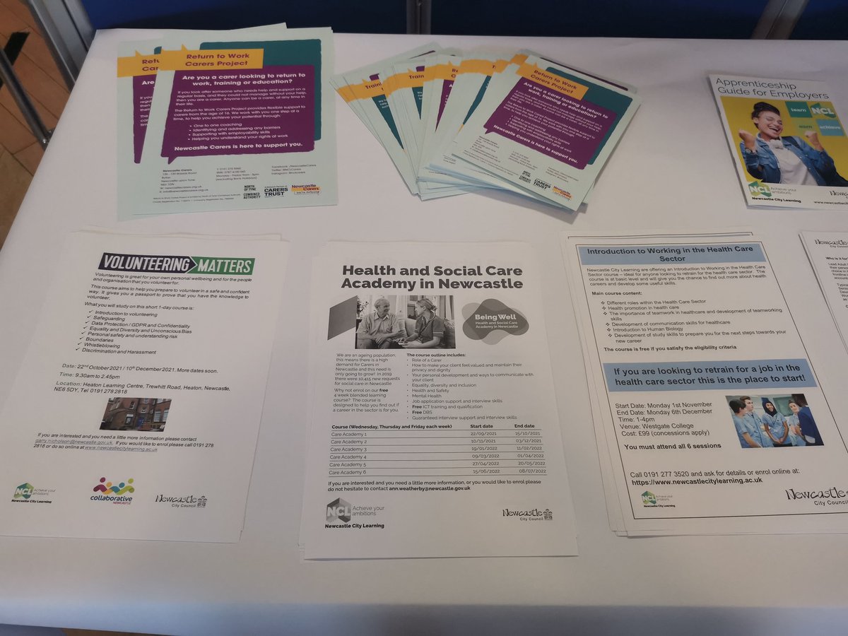 Being Well Health And Social Care Academy (@being_academy) on Twitter photo Get yourself along to the fayre at Westgate college today, 1pm-4pm. You can even find out a little more about the care academy on the <a href="/nclcitylearning/">Ncl City Learning</a> stall 👩🎓👨🎓 Get yourself along to the fayre at Westgate college today, 1pm-4pm. You can even find out a little more about the care academy on the <a href="/nclcitylearning/">Ncl City Learning</a> stall 👩🎓👨🎓