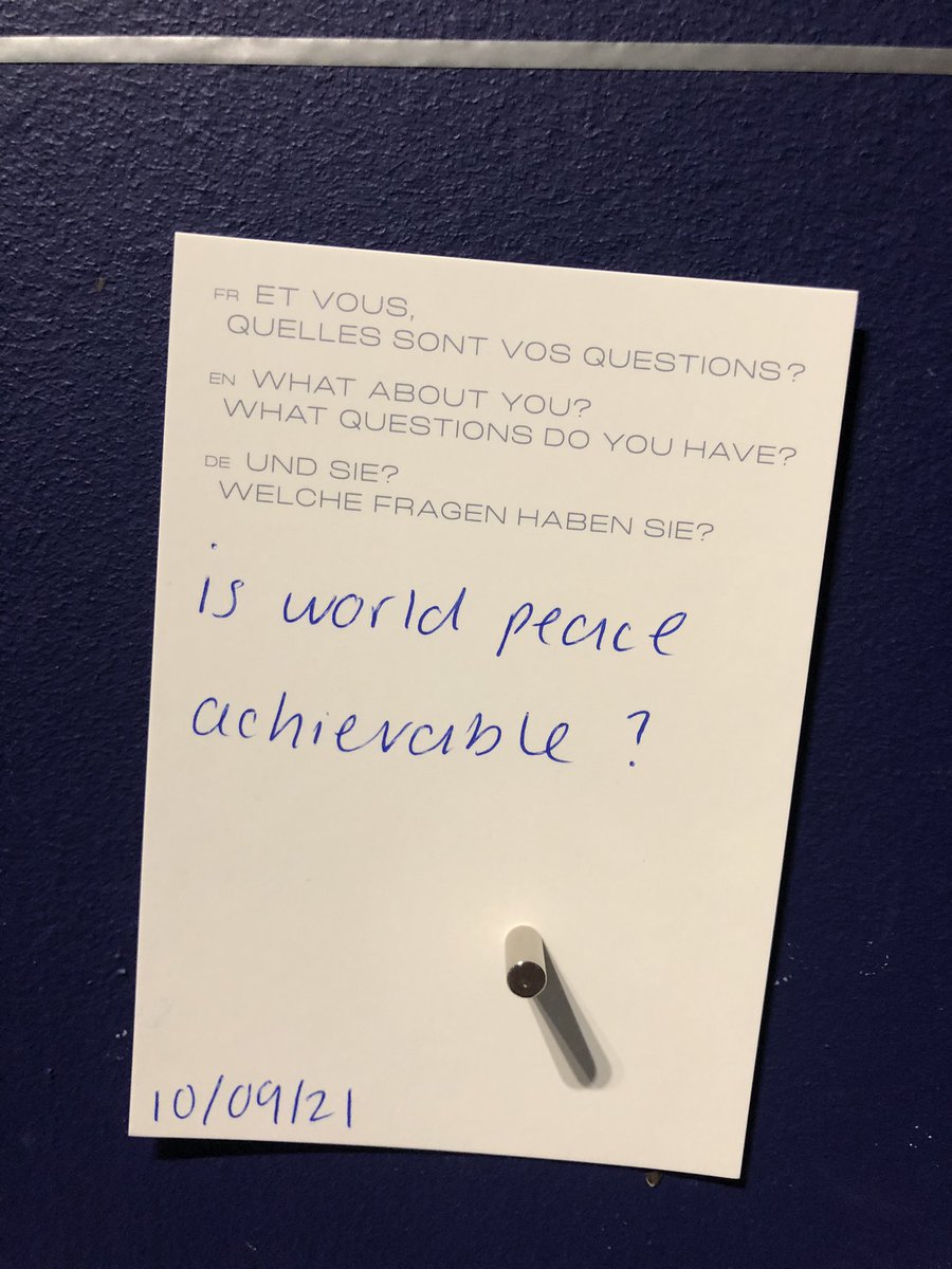 manlapazbea_'s tweet photo. Some great questions from our visit of the International Museum of the Red Cross and Red Crescent in Geneva, Switzerland https://t.co/pLra8vhklx