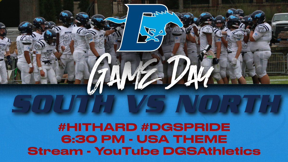 DGS_Football's tweet photo. #HitHard #DGSPride @DGSSports @DGSActivities USA THEME https://t.co/vDxaIifcR5