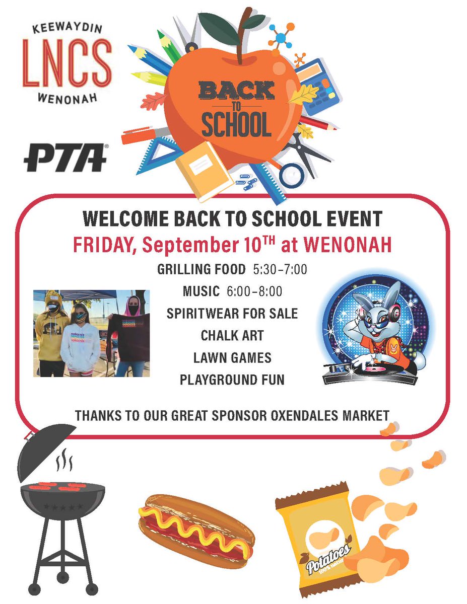 Back to School Event Tonight; Wenonah Kindergarten Roundup Sunday - mailchi.mp/e7d0b6204e57/b…