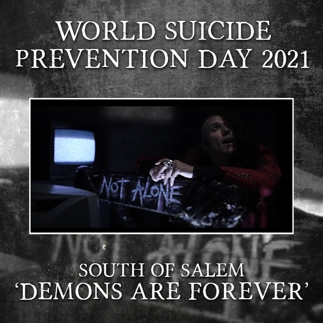 🎗WORLD SUICIDE PREVENTION DAY 2021🎗️

Today is the 1 year anniversary of our third single 'Demons Are Forever' which we released along side WSPD.

Please remember you are #NotAlone

youtu.be/9syRdvWJzDo

#WSPD2021 #WorldSuicidePreventionDay #WSPD21