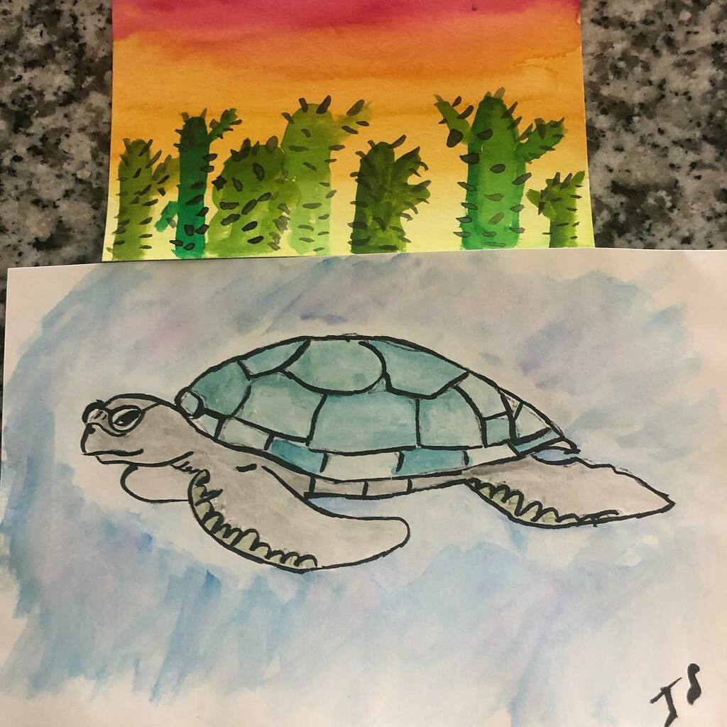 disourdream's tweet image. Thank you @joyslovesdisney for the Magic Mail - a hand painted postcard and Jeffurtle portrait. I am amazed how much I look like a turtle.
Thank you for making our morning.
#handpainted #selfportrait #magicmail #disourdream instagr.am/p/CTpCenbrPPz/