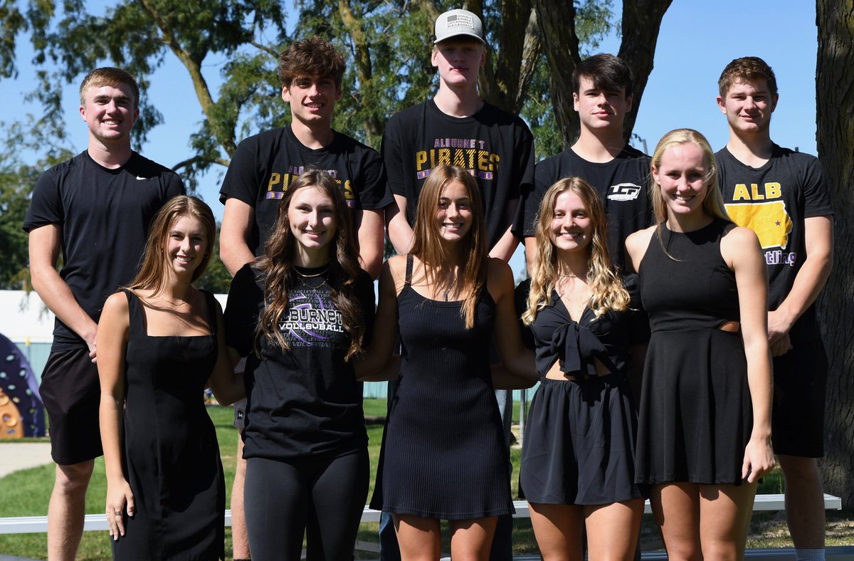Congratulations to the Alburnett 2021 Homecoming Court- Gavin S, Andrew O, Anthony Y, Connor R, Hayden B, Alexia M, Rachel B, Lily W, Hannah S, Hailey C