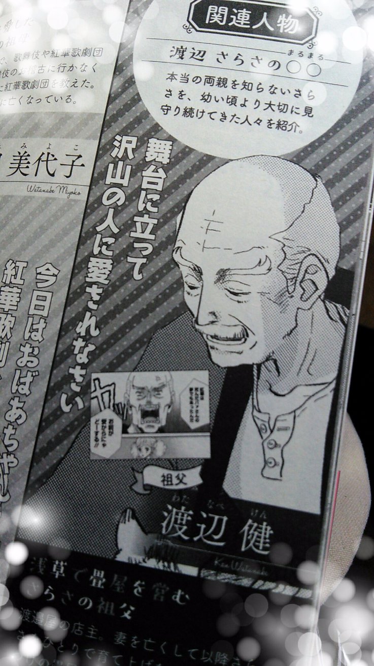らびん ところで今更だけど さらさのおじいちゃんて 渡辺健 さん なんですね 艸 字はちょっと違うけどｗ T Co 2xe5wtunmo Twitter
