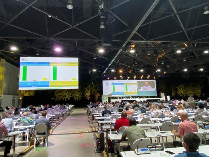 Breaking news from #iucncongress: An overwhelming majority of ca. 98% of the IUCN members supported Motion 062 that proposes non-binding principles for the development of an ‘IUCN Policy on #naturalcapital'. lnkd.in/ds9vzqMX