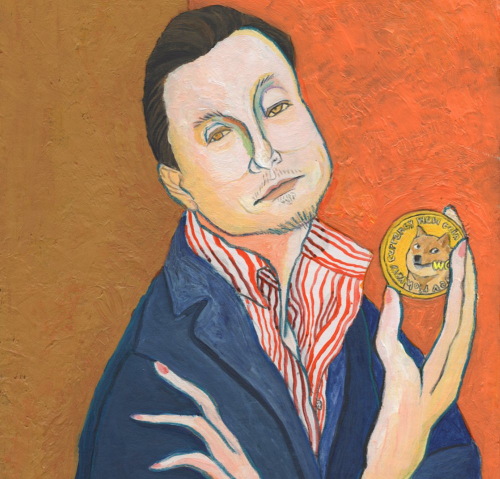 samejack's tweet photo. Elon Musk's portrait painted.
https://t.co/NFoS70Xnsn 來自 @opensea 

@elonmusk @mieuilin https://t.co/TUY17tFIhD