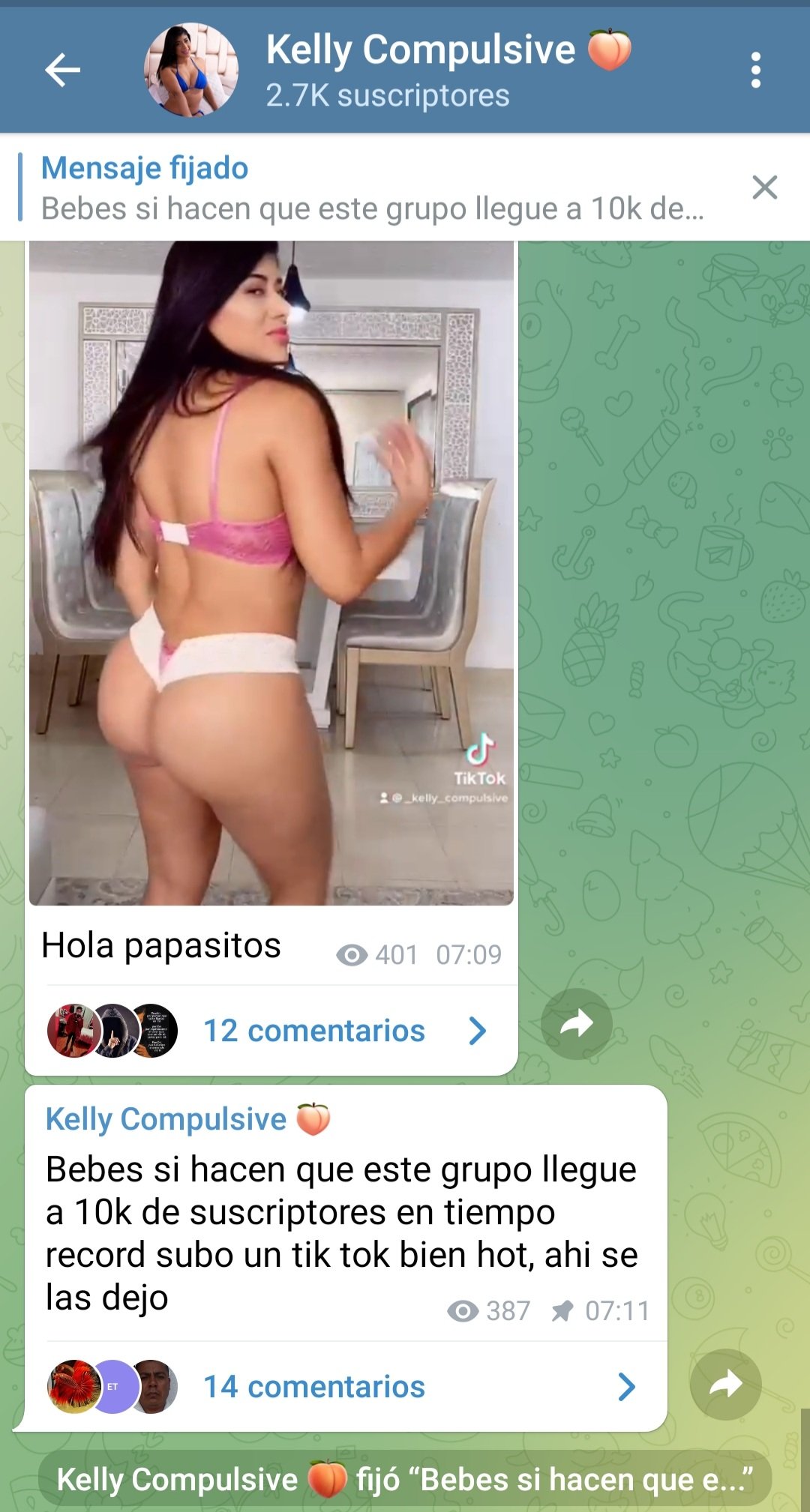 TW Pornstars - Kelly Compulsive 🍑 🤗. Twitter. Mis tik toks sin censura  los encuentras en mi telegram. 12:43 PM - 10 Sep 2021