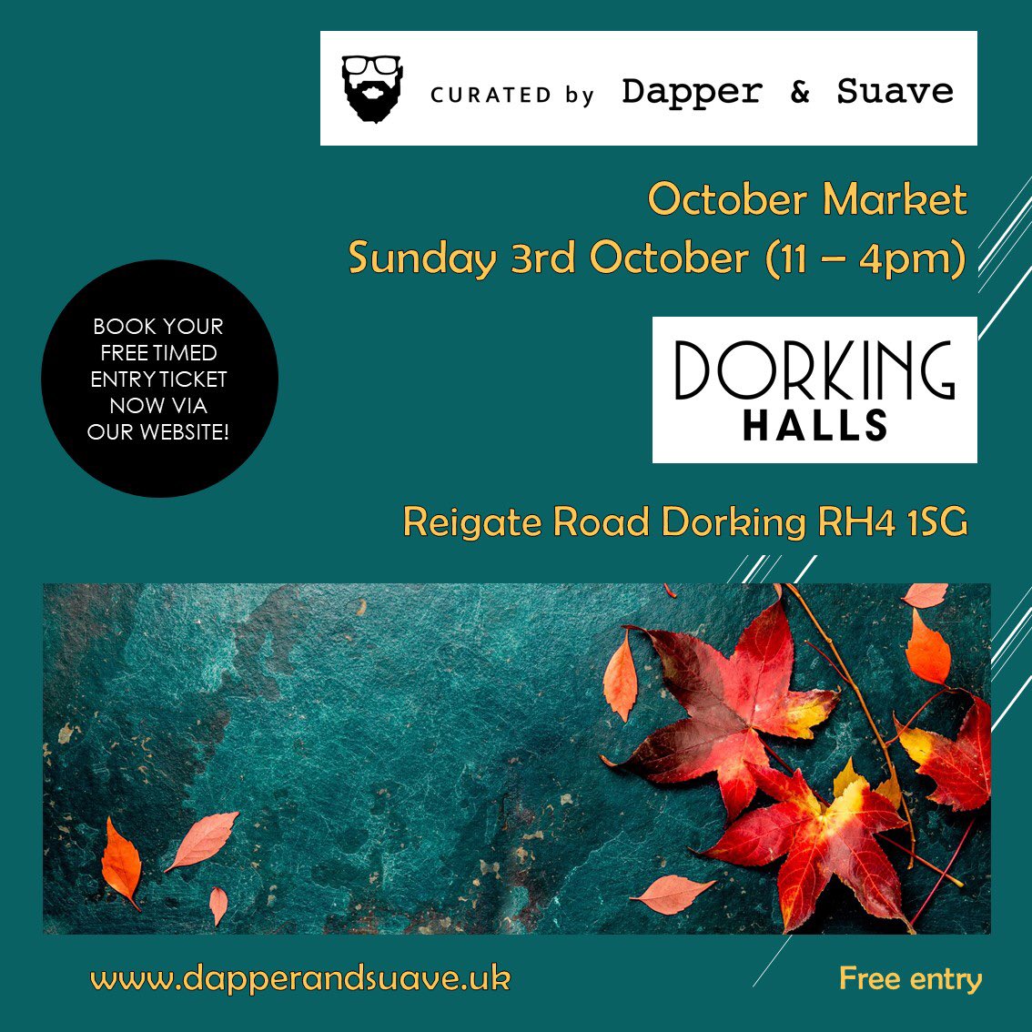 curatedby_DandS's tweet photo. Curated by Dapper &amp; Suave will be back to host their next 
Creative Makers Market featuring over 50 exhibitors selling artwork, beauty, jewellery, candles, fashion, food, and gifts for you, your home and your pets.

Book your free tickets NOW !!

https://t.co/jP5BchGAcL https://t.co/lTjyllN8iS