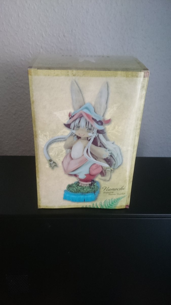 ArthurTheGuy's tweet photo. It's finally here! Nanachi figure from "Made in Abyss". One of my favorite series of all time! 😍
Her right eye seems a little misplaced but other than that it looks great. I'm not a collector but having something physical from the show feels amazing. Nanachi best character 🥰 https://t.co/stkGvLmRZH
