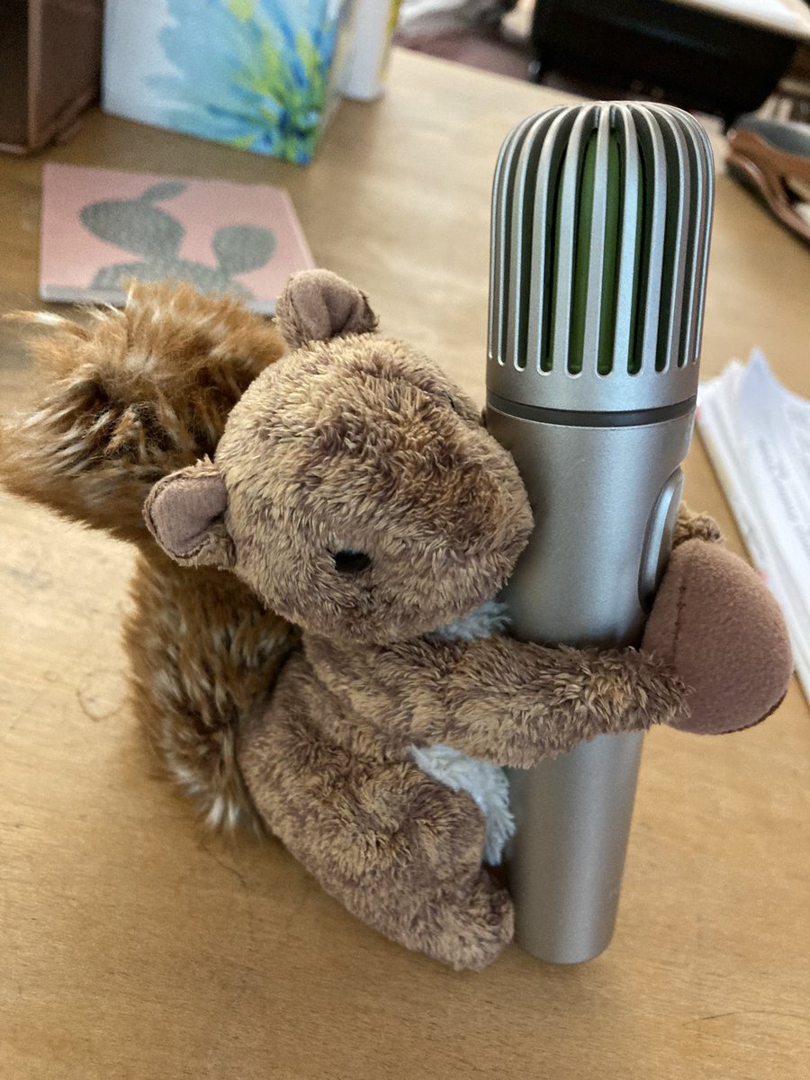 Lincoln4F's tweet photo. Scenes from a week in fourth grade!

Image description: Photo #1 shows a small stuffed animal squirrel holding a microphone. #2 shows an open cart full of Chromebooks with color coated labels. #3 Poster entitled Making Good Book Choices #4 Paper hands with facts about us. https://t.co/gBjXp16aDG