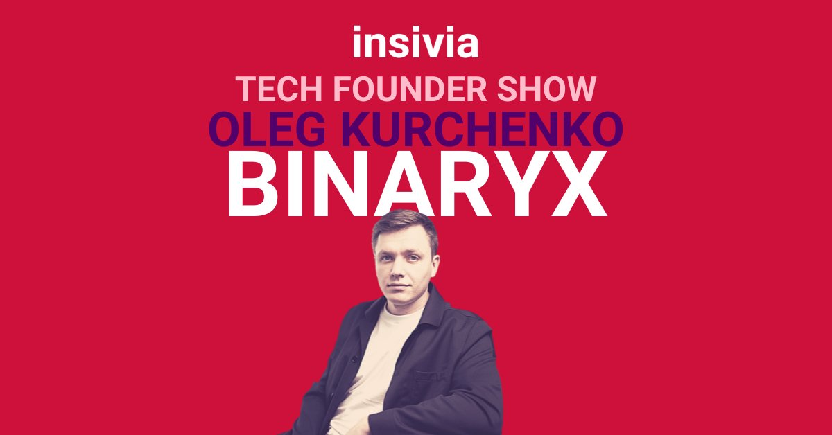 insivia's tweet image. Our next #TechFounderShow episode will feature @Oleg__Kurchenko, CEO &amp;amp; Founder of @binaryx_en. Set a reminder to watch Tuesday&apos;s live show ➔ insivia.social/3jY6CPy #Insivia #ThinkSmart #ActBold #TechFounders #cryptocurrencies #tradingplatform #bitcoins