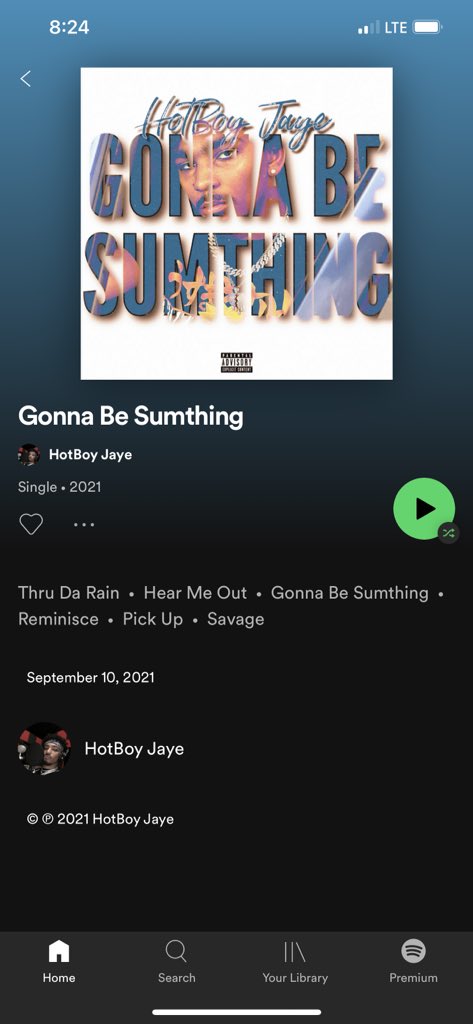 HotboyJaye's tweet photo. My new single Gonna Be Sumthing is out rn on ALL STREAMING PLATFORMS 🔥🔥🔥🔥🔥🔥 go check it out like and subscribe and don’t forget ta share🚀🚀 https://t.co/UcwTKRwzfz