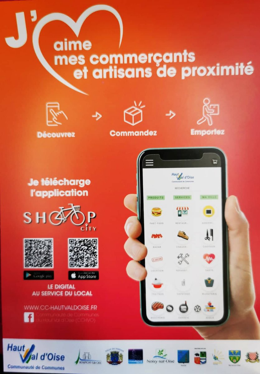 LUCHVO's tweet photo. Retrouvez toutes les informations des commerçants de la CCHVO  sur la toute nouvelle l’application Shoopcity (dispo sur AppStore et playstore): Achat en ligne, prise de rendez vous, consultation des horaires d’ouverture, et bien plus encore.  https://t.co/oy1QofNpBK https://t.co/xhn8TUbgo2