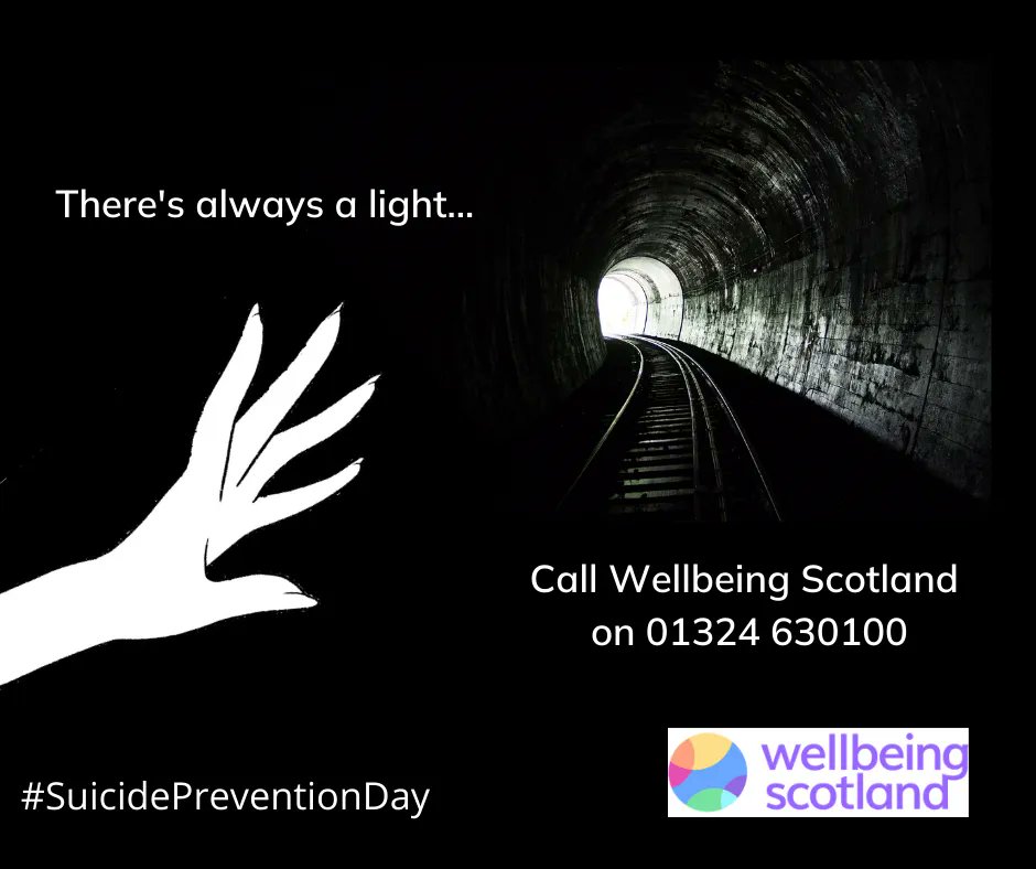 wellbeingscot's tweet photo. 10th of September marks #SuicidePreventionDay 

If you are looking for support with your #mentalhealth or #Wellbeing, call us on 01324 630100 or email info@wellbeingscotland.org. 

#talkinghelps #UnitedToPreventSuicide #WSPD https://t.co/SRoTBXjlg0