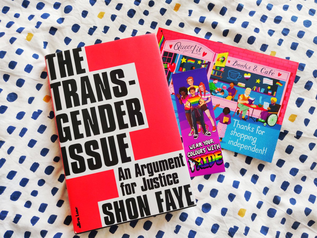 My @QueerLitUK preorder turned up today - this is going to be brilliant, I sense @shonfaye #TheTransgenderIssue