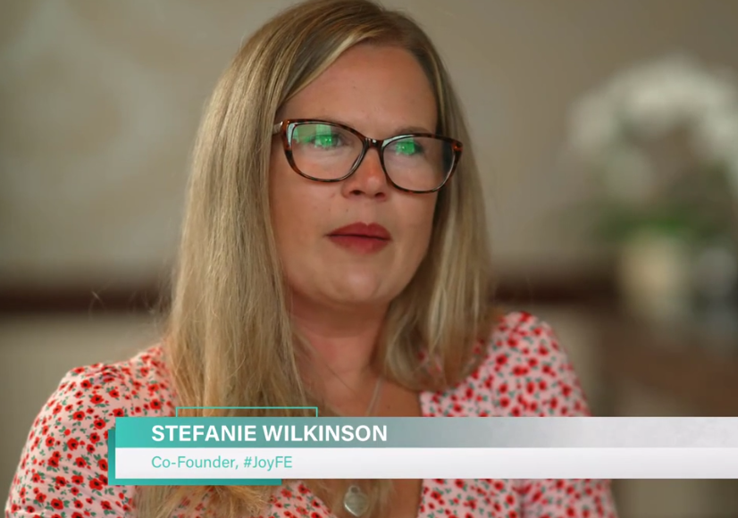 A_L_T's tweet photo. @ITNPIndNews presenter @HelenaCarterITV explores how @JoyfulFE has built a network of like-minded people allowing the sharing of ideas in this time of change. Watch #TheFutureOfLearning with @ITNPIndNews to find out more. https://t.co/czxYT61ize #altc21 #altc #JoyFE https://t.co/3Vs1te3EKO
