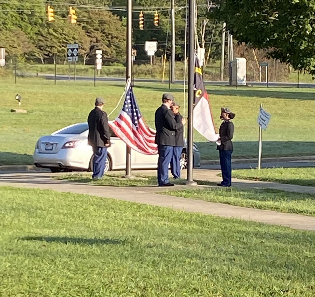 CherylPutnam8's tweet photo. 20th Anniversary 9/11 Ceremony at FHS @FHS_GoPats @BurkeCoSchools https://t.co/OP2vz2Nzbo