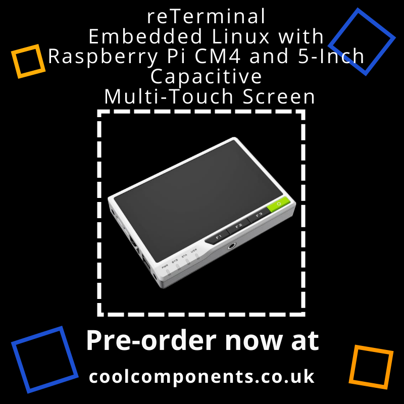 Meet reTerminal, the latest member of @seeedstudio reThings family. This future-ready HMI device easily and efficiently works with both IoT and Cloud systems unlocking endless scenarios and possibilities at the edge.
Pre-order Today: bit.ly/3tsqrBU
#tinyml ​#raspberryp