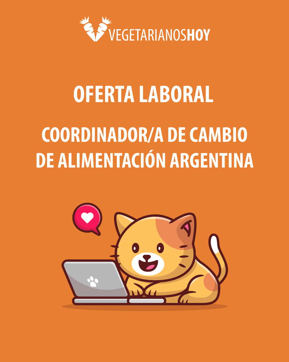 Gaston_Sabres's tweet photo. ✨🇦🇷 #OportunidadLaboral 🇦🇷✨
En @VegetarianosHoy hay un nuevo cupo laboral para Argentina 🙌🤩
Para conocer detalles, las competencias y postular, ingresa acá 👉🏻 https://t.co/ZR0vYhDyo1
#OfertaDeTrabajo #OfertaTrabajo #OfertaLaboral #HayPega #HayLaburo #Postulate #Coordinador https://t.co/kDlDlChUxp
