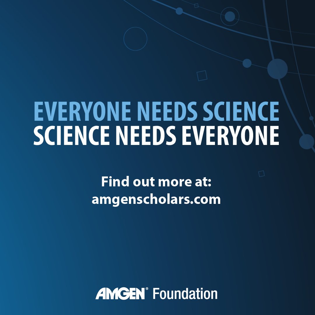 Providing hands-on experience is a great way to get students involved in science. In 16 years, the #AmgenFoundation has provided students world-class opportunities in science research programs.