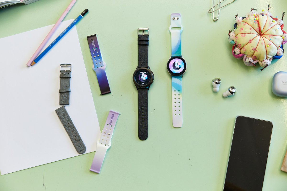 Samsung unveils limited-edition Galaxy Watch 4 bands from designer Sami Miró
