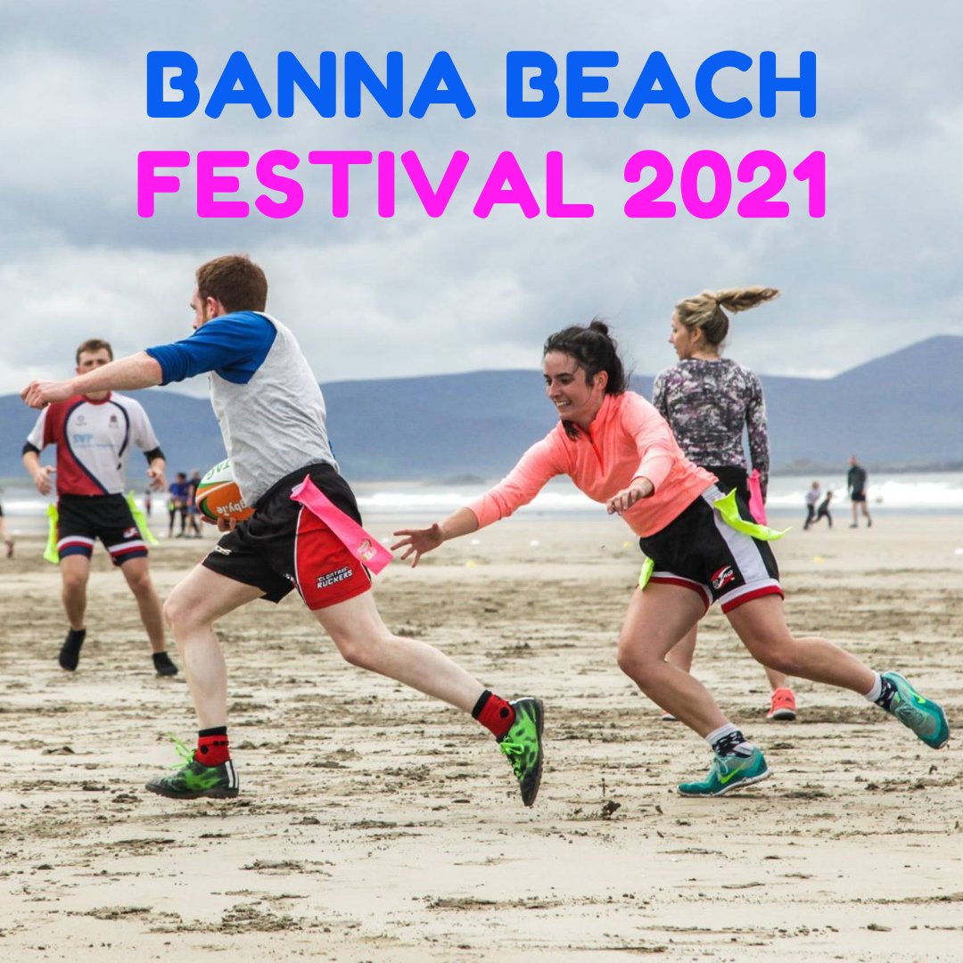 Limited spaces available for our Banna Beach Festival 2021 on Saturday 25th September! Register your team now: tagrugby.ie//bannabeachtag… 🏉 #tagrugby #bannabeachtag #itra