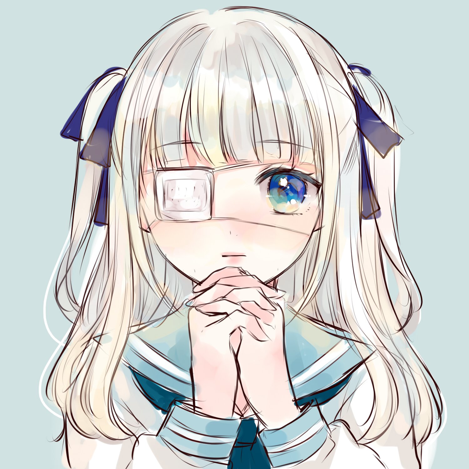 竹輪てん 病み可愛いというのを描いてみたくて もうちょい描いてまたフリーアイコンにします イラスト T Co Zx1hecztqw Twitter