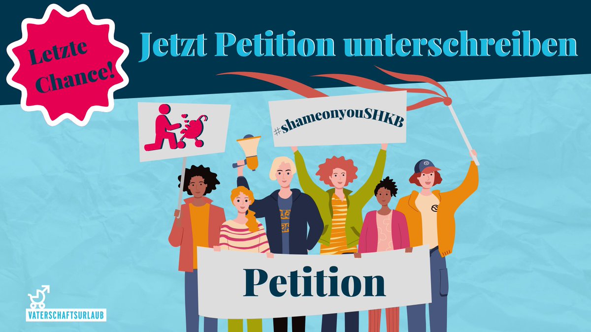 ❗ Letzte Chance: Jetzt Petition unterschreiben und die Schaffhauser Kantonalbank dazu aufzufordern ihren skandalösen Entscheid zurückzunehmen. Sie hat unter dem Vorwand der «Gleichstellung» beschlossen, den #Mutterschaftsurlaub zu kürzen. #shameonyoushkb bit.ly/3C2AuAq