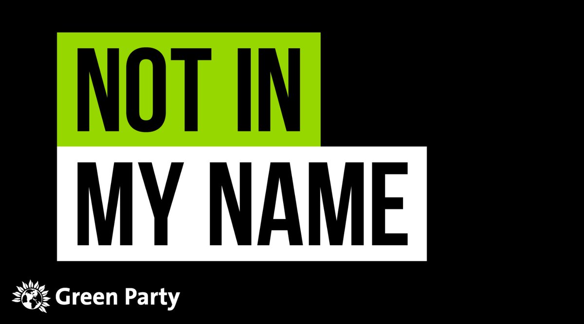 TheGreenParty's tweet image. No.10 says the public wants them to push back refugee boats.

Share if you disagree. #NotInMyName