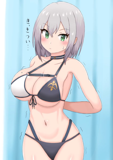 水着がきつくて入らない白銀ノエルさん#ノエラート #ホロライブ 