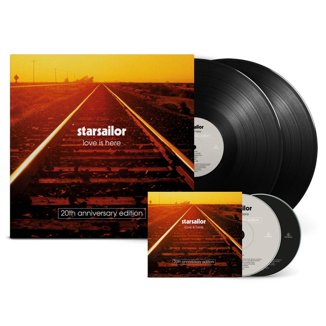We’re so pleased to announce our LOVE IS HERE 20th Anniversary Edition album and UK tour! 

Pre-order from The Dig! Store to gain early access to tickets for our 2021 UK tour - lnk.to/Starsailor-Lov… 

Looking forward to seeing you all on the road. Starsailor x