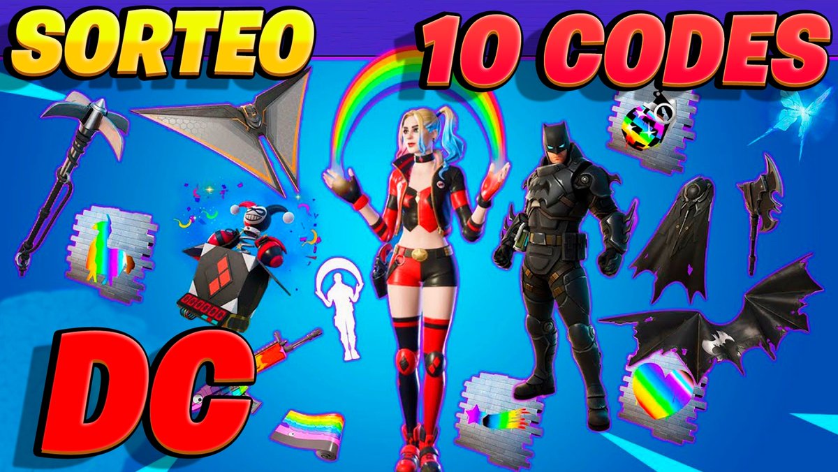 The_Bleik's tweet image. SORTEO CODIGOS FORTNITE X DC🔥🎁
Seguir a @The_Bleik @HND_KATRACHO504
Seguir en TikTok:
tiktok.com/@hnd_katracho5…
Dar❤y RTT a este Tweet
Pagina del Sorteo
gleam.io/competitions/K…
gleam.io/competitions/U…
Dar❤ en el video y Suscribiros con Campanita🔔
youtu.be/H-q1md5-BWE