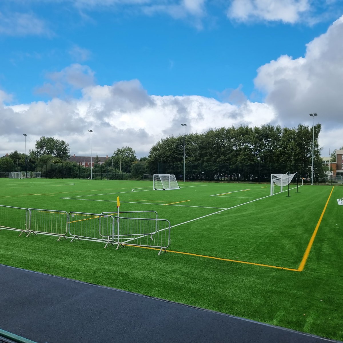 SteveCMB's tweet photo. Newly laid professional grade 3G laid and ready to use @CDFSportsCampus. Managed by @HouseofSportCDF now booked by @CWFW_Ladies https://t.co/80S1MyIHnd