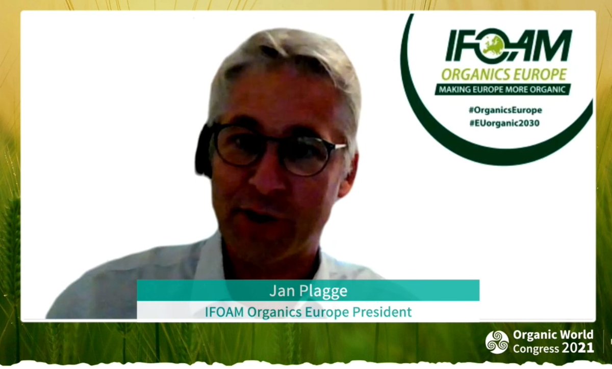 IFOAM Organics Europe (@organicseurope) on Twitter photo Our President Jan Plagge greets the audience of the #OWC2021's Closing Ceremony and welcomes <a href="/EUAgri/">EU Agriculture🌱</a> Commissioner <a href="/jwojc/">Janusz Wojciechowski</a>.
<a href="/2021OWC/">Organic World Congress 2021</a> <a href="/IFOAMorganic/">IFOAM - Organics International</a> <a href="/bioland_de/">Bioland</a> Our President Jan Plagge greets the audience of the #OWC2021's Closing Ceremony and welcomes <a href="/EUAgri/">EU Agriculture🌱</a> Commissioner <a href="/jwojc/">Janusz Wojciechowski</a>.
<a href="/2021OWC/">Organic World Congress 2021</a> <a href="/IFOAMorganic/">IFOAM - Organics International</a> <a href="/bioland_de/">Bioland</a>