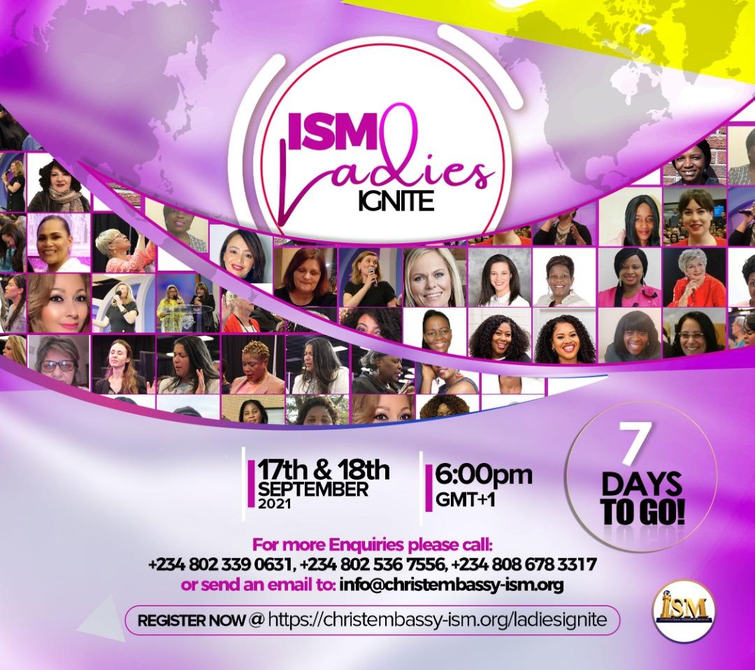 ismmconnect's tweet photo. Get ready to be inspired and challenged with God's Word to walk in the fullness of God’s purpose for your life and ministry. Attend the 2021 ISM Ladies Ignite Conference!

REGISTER TODAY @ https://t.co/OjTmhhWYAR

#LIC2021 #LIC #ISM #womeninministry #womenconference #Ladyofgrace https://t.co/XrzvYAlaDO