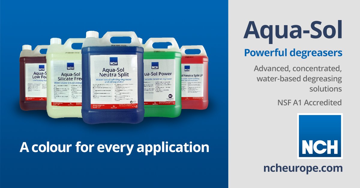 Our hardworking range of industrial degreasers will penetrate even the most stubborn grease and grime; leaving behind a clean, bright and uncontaminated surface. Discover our products today: ow.ly/uNGP50A94yh #degreasers