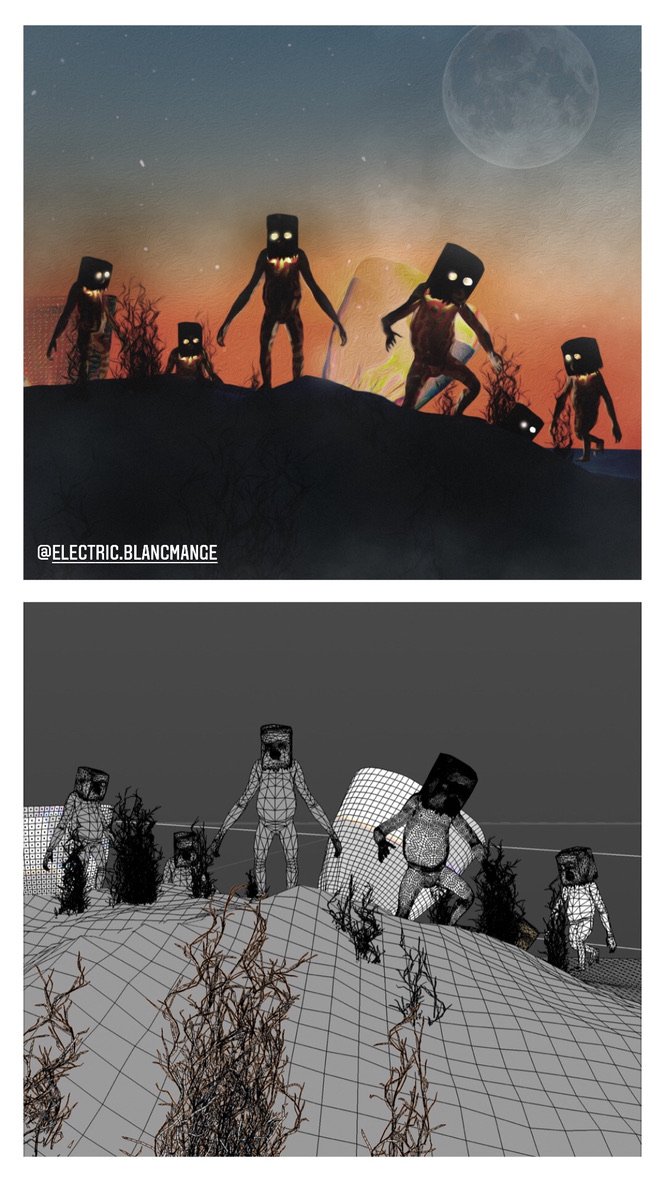 EBlancmange's tweet image. 🌚
.
.
.
#mixedmedia #digitalcollage #art #3D #photoshop #electricbalncmange #digitalart #octanerender #surrealart #surrealcollage #popart #digitalcollage #C4D #sunrise  #dreams #art