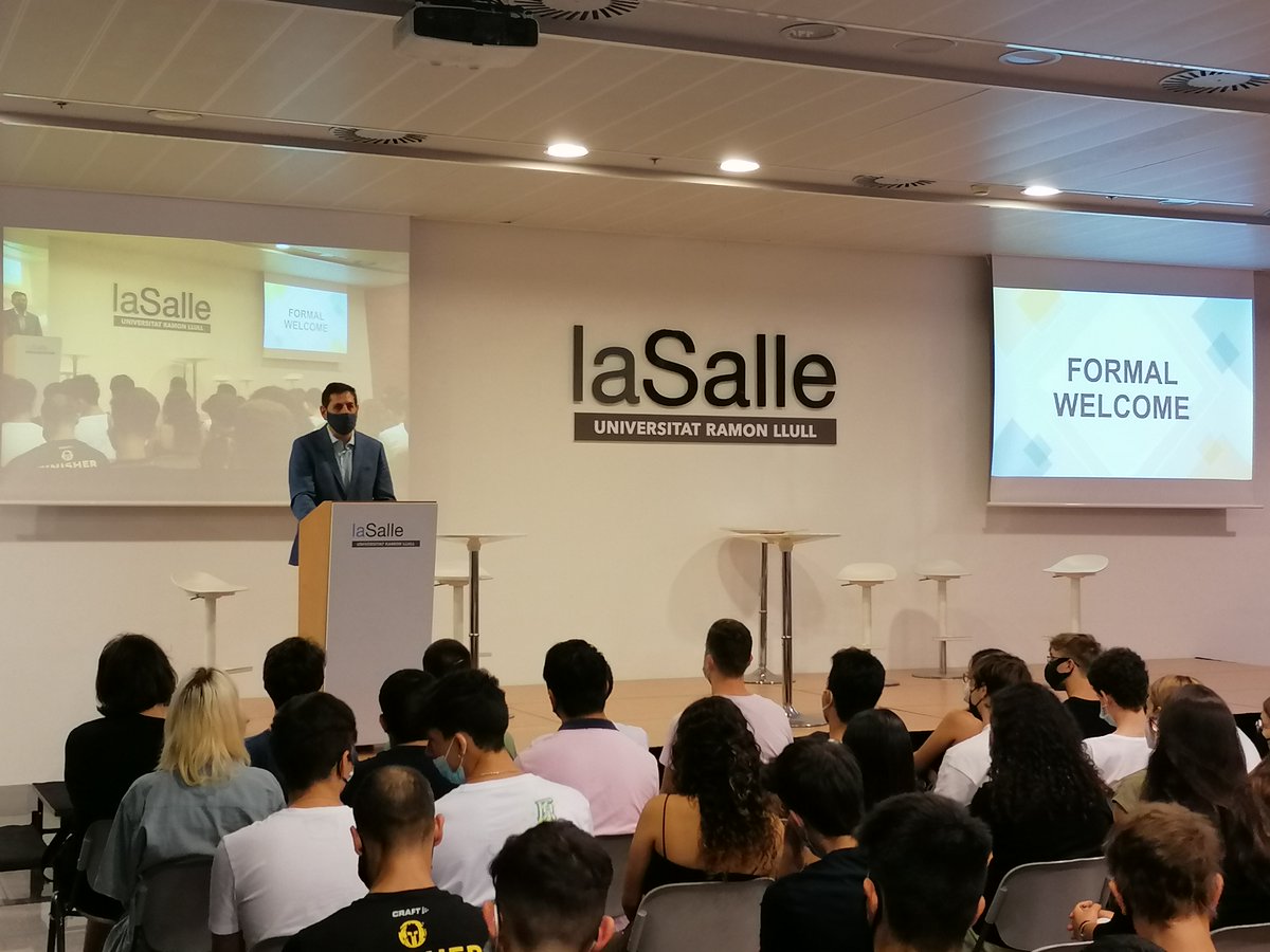 LaSalleBCN's tweet photo. Decimos adiós a la #LSWelcomeWeek y damos la bienvenida al nuevo curso 2021-22.
Después de esta semana inicial repleta de actividades, esperemos que os hayáis hecho vuestro el campus de la Salle-URL y que os sintáis como en casa.
¡Nos vemos en el campus! 👋 https://t.co/RVlDuayTfZ