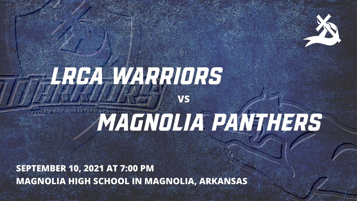 WarriorvilleFB's tweet photo. Road Warriors travel to South Arkansas to take on the Magnolia Panthers
#perfectunity
#TGW https://t.co/FbnmyLBnNr