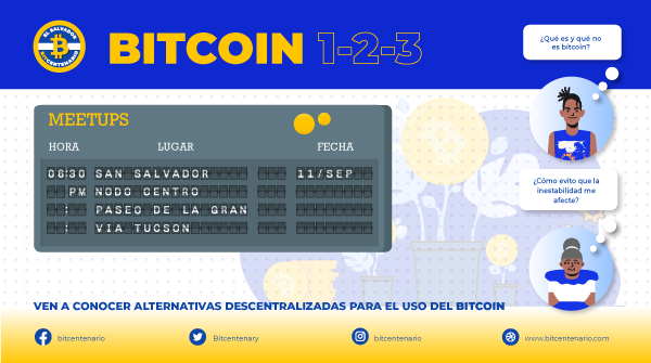 rootstock_es's tweet photo. Marque su calendario del #BitCentenario Meetup de mañana para los salvadoreños! Aprenda sobre Bitcoin con los expertos de América Latina
@GabrielKurman
@hellobeexo
@moneyonchainES
@defiantApp
@Kriptonmarket
@tropykus
@Bitcentenario
Transmisión en vivo: https://t.co/6njuJeppVH " https://t.co/OXZWO04M4C