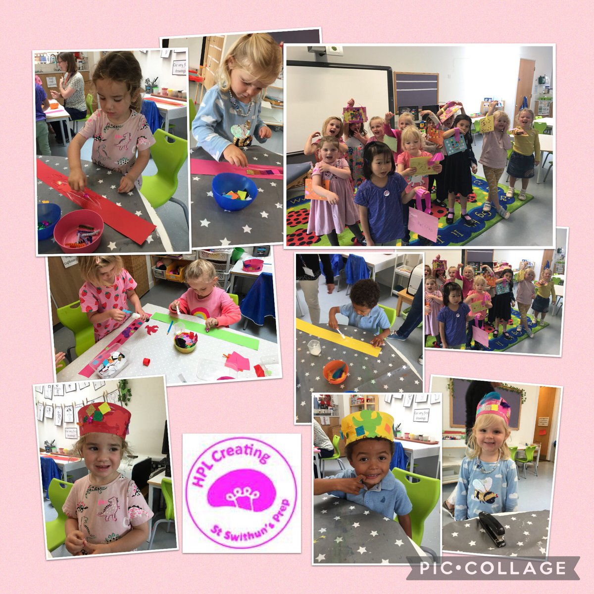 <a href="/StSwithunsPrep/">St Swithun's Prep School</a> Pre school and Reception have shown excellent creating skills, designing and making their hats and bags. @StSwithunsPrepRecpt #fluentthinking #flexiblethinking #HPLSchoolTakeover #StSwithunsItsWhoWeAre