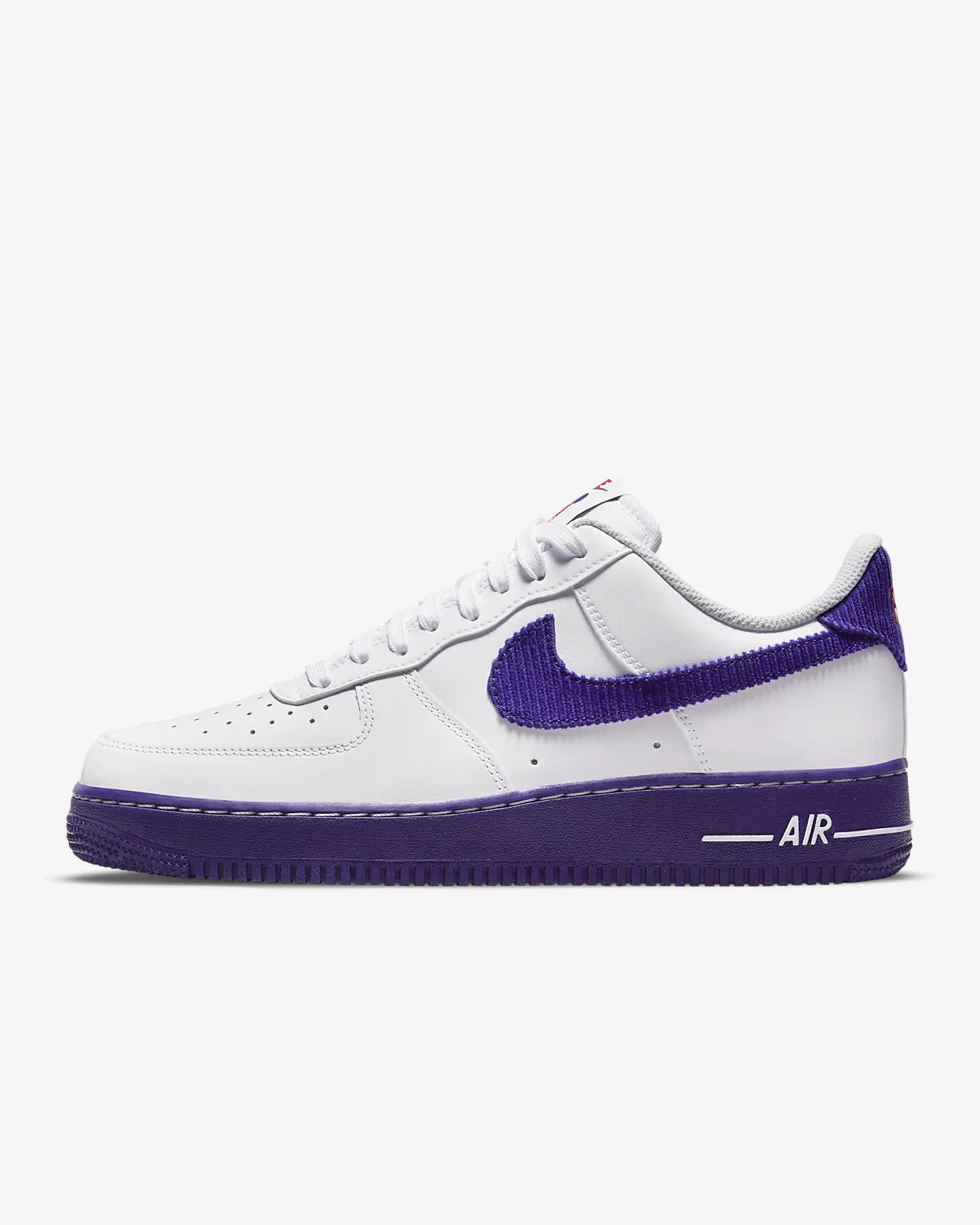Nike Air Force 1 ‘07 LV8 EMB ‘White / Court Purple’