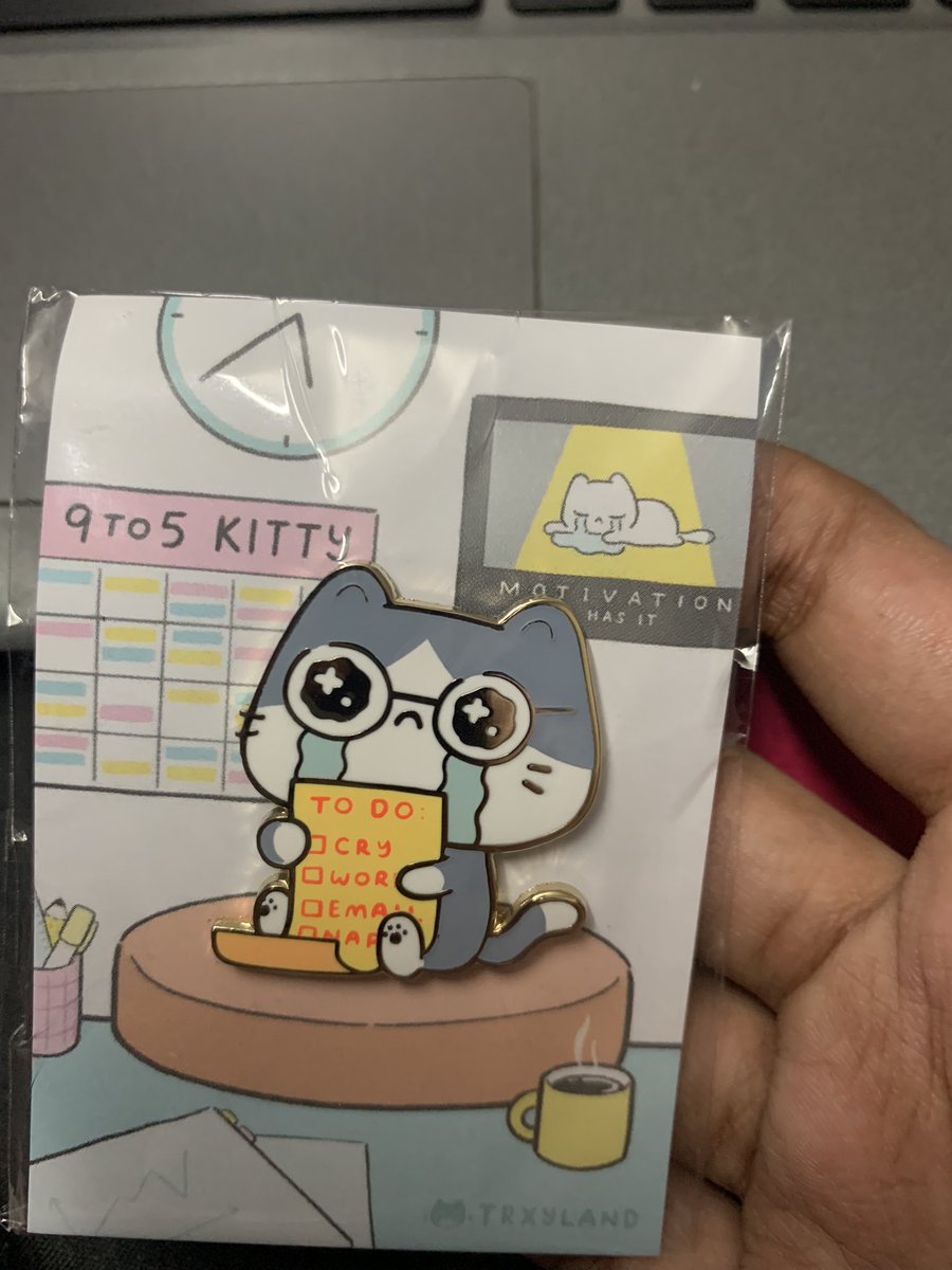 my haul from #MATCHPOINTSHOW ! especially loved the two zines! and the little cat enamel pin!